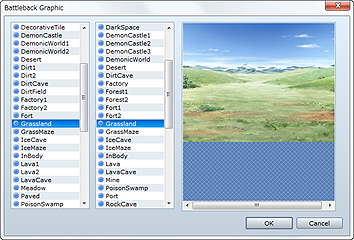 Specify Battle Background
